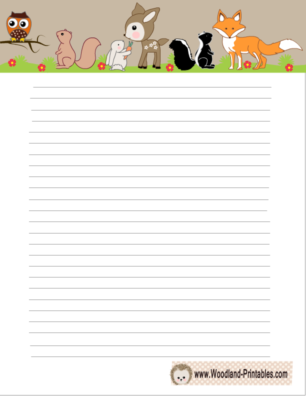 free-printable-woodland-writing-paper