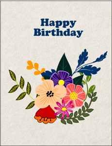Free Printable Woodland Birthday Cards