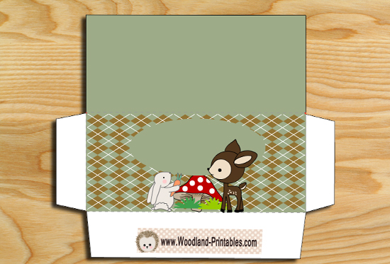 Free Printable Woodland Candy-Wrappers