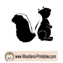 Free Skunk Clipart