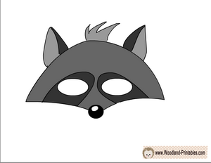 Free Printable Raccoon Photobooth Prop