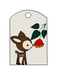 Cute Free Printable Woodland Animals Gift Tags